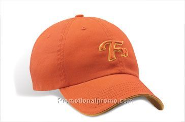 Low Fit, Washed Chino Twill, Contrasting Special Sandwich Peak, Sweatband, Taping & Back Strap