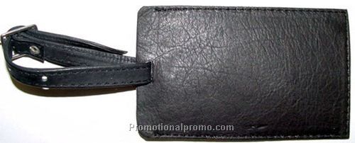 Luggage Tag / Business Card Size / Lambskin Napa / Black