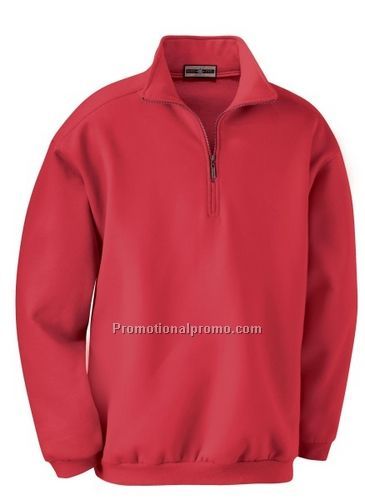 MEN'S CLASSIC COTTON BLEND FLEECE HALF-ZIP