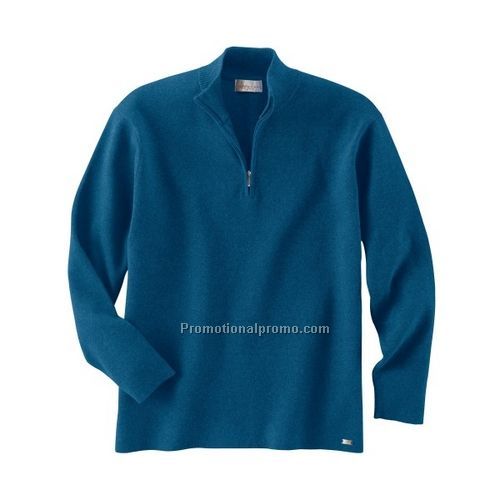 MEN'S HALF-ZIP MOCK NECK SWEATER