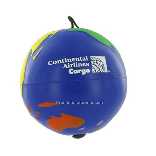 MULTICOLORED EARTHBALL YO-YO BUNGEE