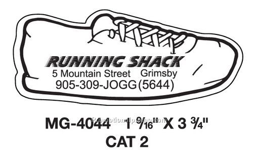 Magnet Stock Shape Running shoe