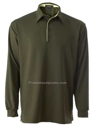 Men's Long Sleeve Chitosante InterlockGolf Shirt