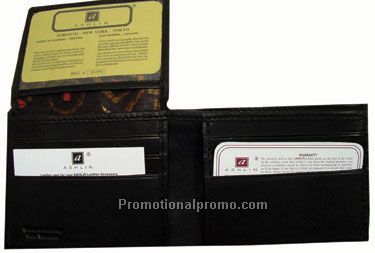 Men's Wallet - Flip-Up Section