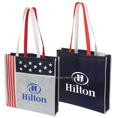 NON WOVEN USA TOTE