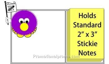POSTIT NOTEKIN HOUSE Molded Polystyrene 3-1/2 x5-1/2 Holds Standard 2 x 3 Sticky Note