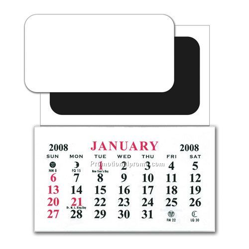 PSA Material Small Calendar Pad
