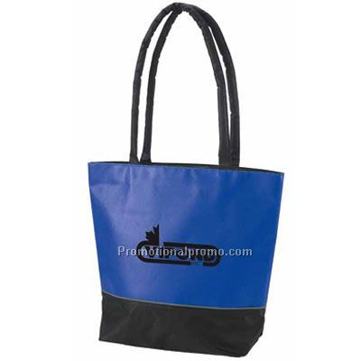 PVC Tote Bag - Blue/Printed