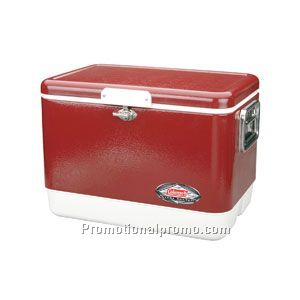 Painted Red Steel Cooler
