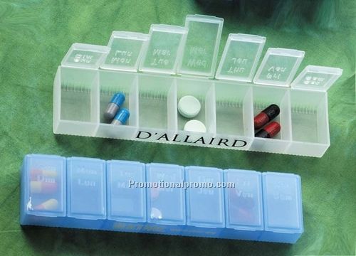 Pill Box w/7 Compartments