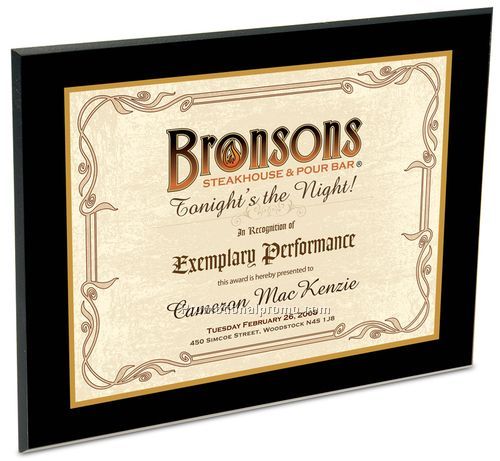 Plaque, Laminated Flush or Floating 11