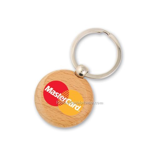 Printed Wood Key Fobs