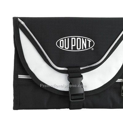 Retro Cosmetic Bag - White/Printed