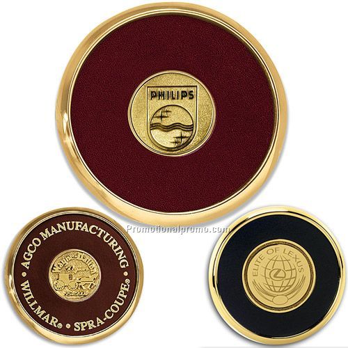 Round Brass Coaster Weight 39200Coasters