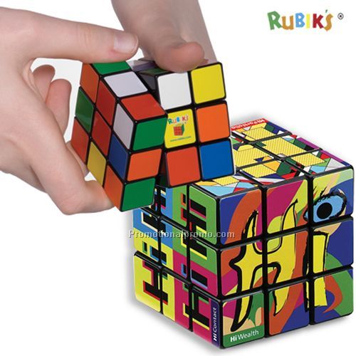 Rubik's445769-Panel Full Custom Cube