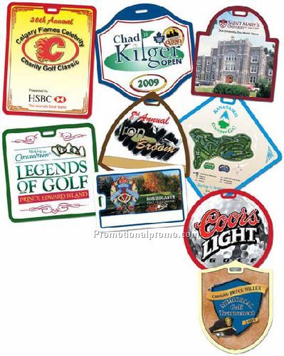 STANDARD ULTRA COLOUR BAG TAG - ROUND/ 2 Sides