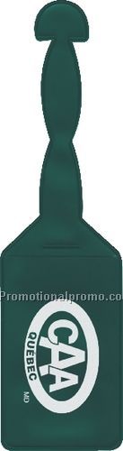 Screenprinted Vinyl luggage ID badge holder pouch #235 VARIOUS COLORS