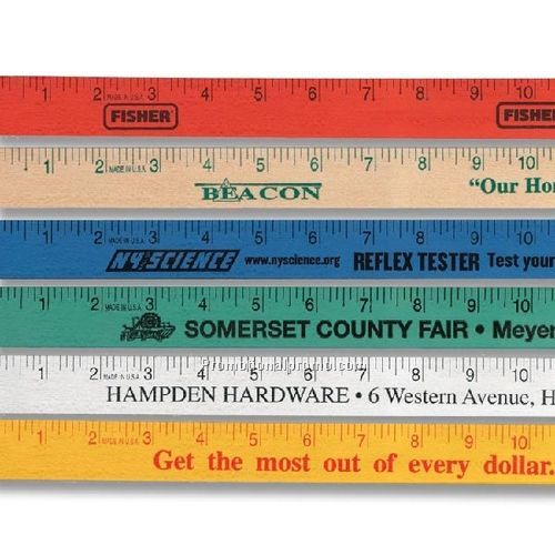 Series Yardstick - Natural Finish / 1/4