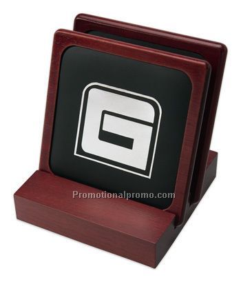 Set of 2 RW with Red Walnut Stand