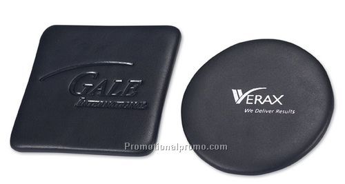 Single Firm Leather Coaster