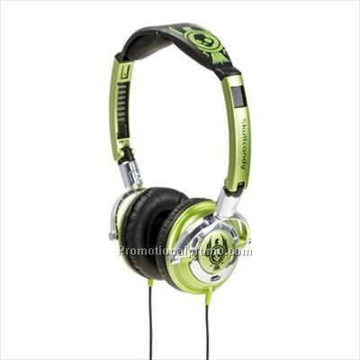 Skull Candy Lowrider Headphones - Green / Black
