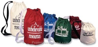 Small Shoulder Duffle Bag - Natural