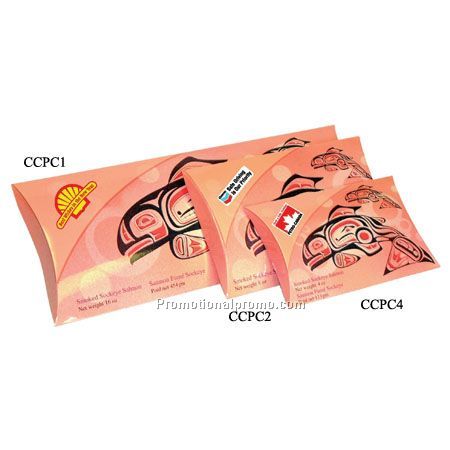 Smoked Pink Salmon in Glossy Cardboard Box