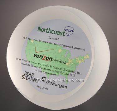 Sphere w/ Flat Face & Cut Bottom