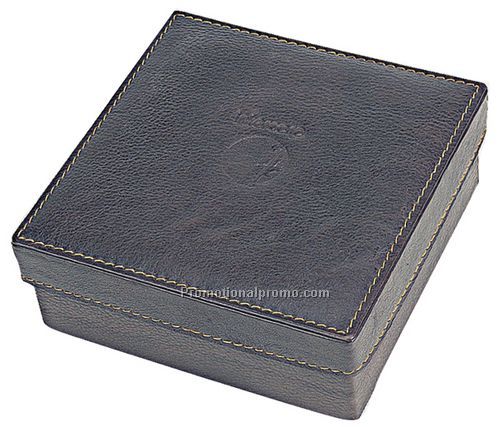 Square Leather Box