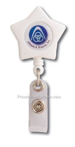 Star Retractable Badge Reel