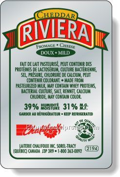 Stock Shape Brite Silver Foil Paper Roll Labels - Rectangle with round corners