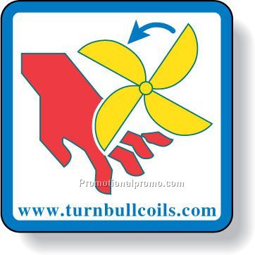 Stock Shape White Gloss Polypropylene Roll Labels - Square