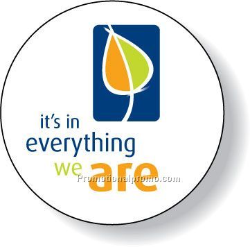 Stock Shape White Matte Roll Labels - Round