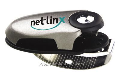 Sunglass Clip with Pen Holder - Silver