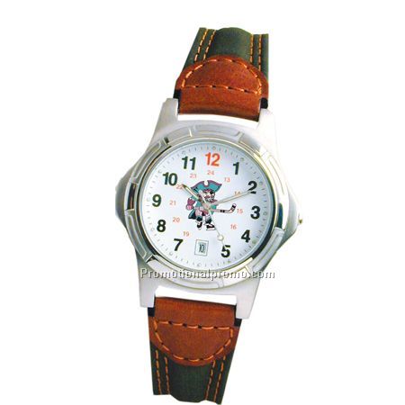 TITAN - Unisex/Brown Leather Strap