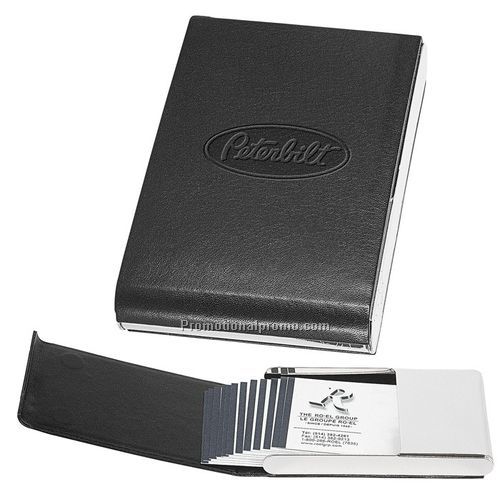 The Networker - Leather business card case
