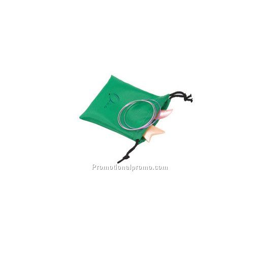 The Pearl Nylon Mini Drawstring Pouch