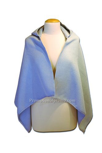 The Waffle Beach Towel with Hood