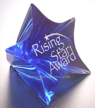 Tinted Elongated Star