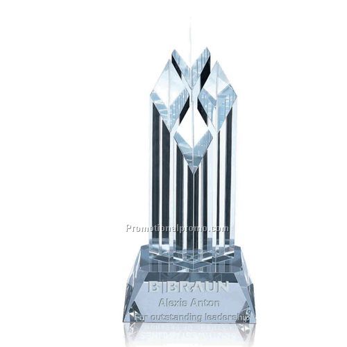 Top Diamond Award 12 1/2"H