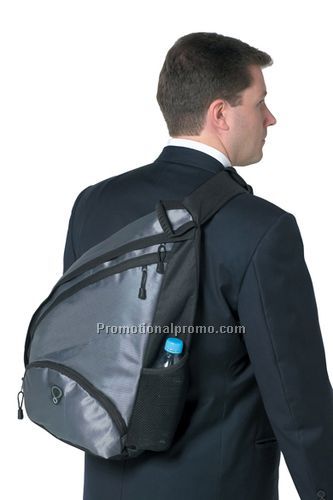 Urban Tear Drop Sling Pack - Silver/Unprinted