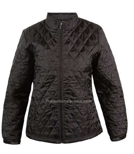 WOMEN'S QUILTED JACKET - Black