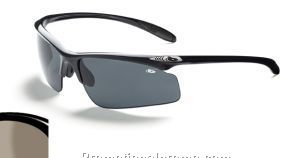 Warrant - Shiny Black Polarized TNS + Polarized Sandstone