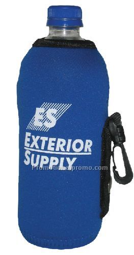 Water Bottle Drink Cooler with Zipper