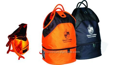 What a tote - Black/Orange