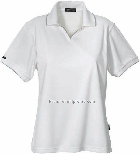 Women's Classic Cut Solid Microfibre Golf Shirt