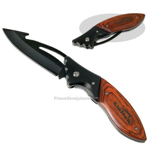 Wood Handle Sport Knife