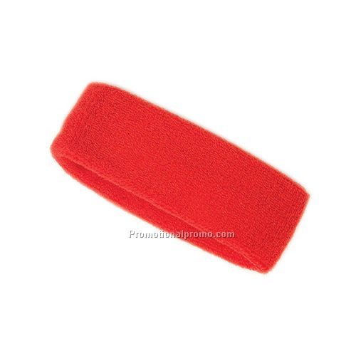 cotton / spandex / terrycloth / elastic headband