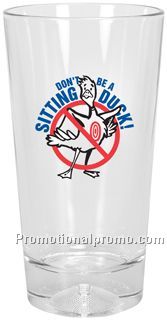 glassware -16 oz football base