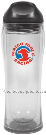 miami tumbler - 14 oz - clear